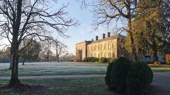Arlington Court House in the winter